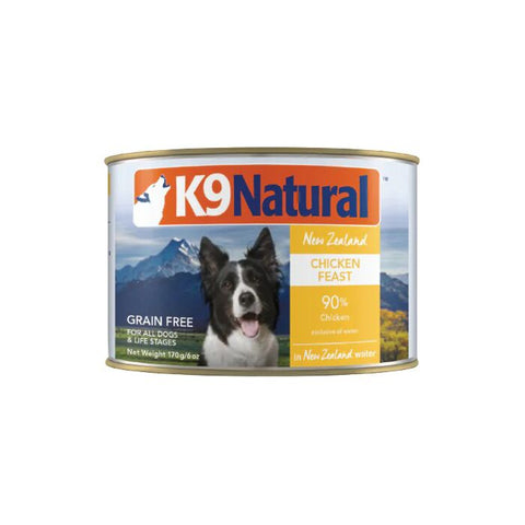 K9 Natural主食狗罐頭 - 雞肉配方 170g