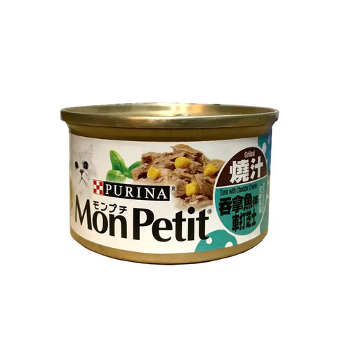 Mon Petit 貓罐頭 燒汁吞拿魚伴車打芝士