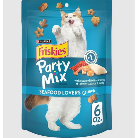 Party Mix 鬆脆貓小食(海鮮味) 170g