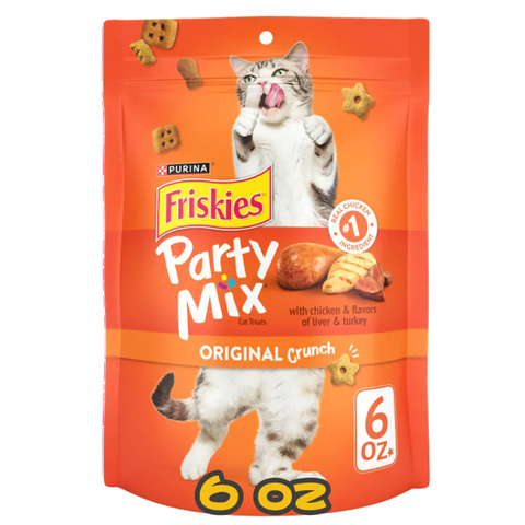 Party Mix 鬆脆貓小食(雞肉、火雞及煙肉) 170g