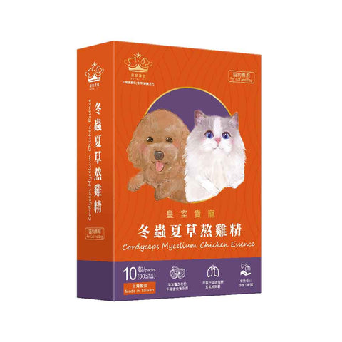 皇室貴寵  冬蟲夏草熬雞精