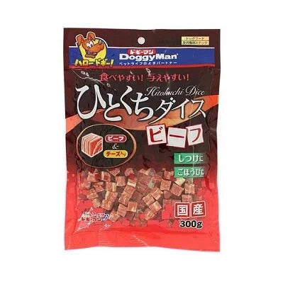 Doggyman 霜降牛肉小方塊 300g