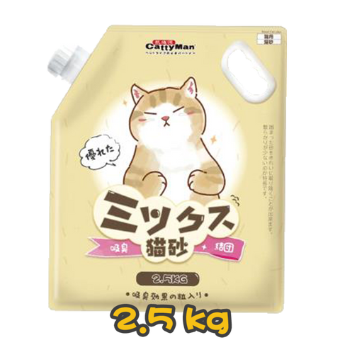 CattyMan 三合一消臭混合豆腐貓砂 2.5kg