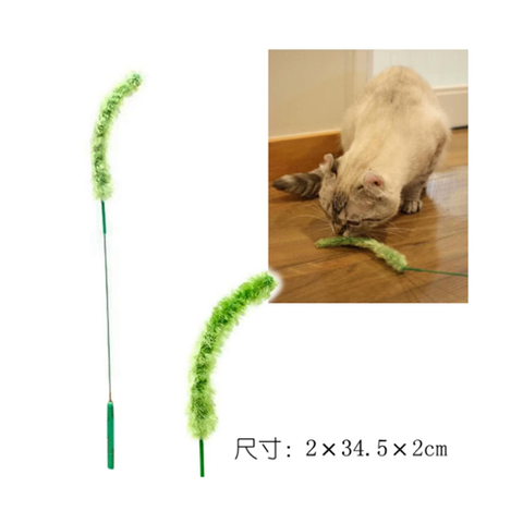 Cattyman 仿草逗貓棒玩具 (單枝)