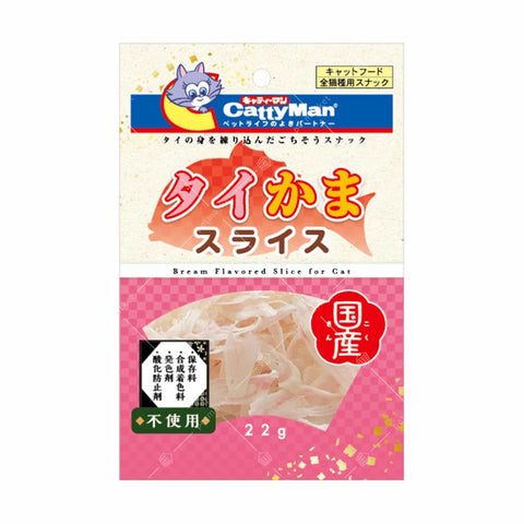 Cattyman 鯛魚銀鱈魚絲 22g