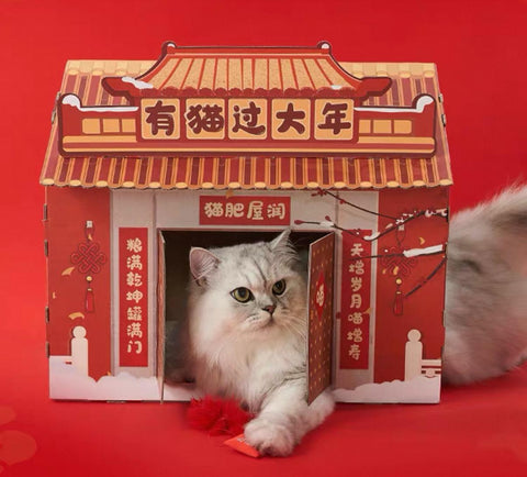 過大年貓抓窩