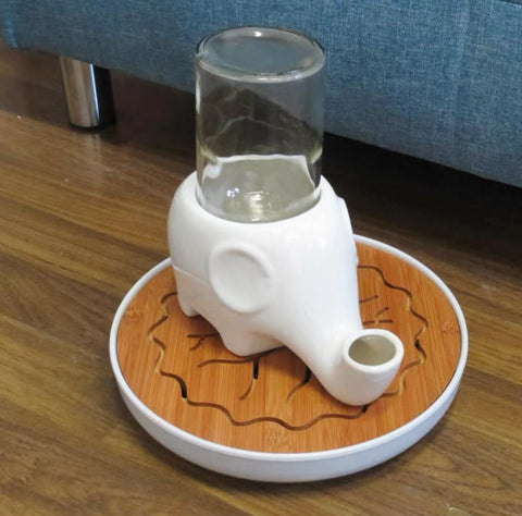 多色象鼻飲水瓶