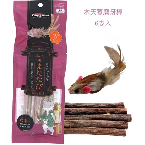 Cattyman 貓用天然木天蓼棒 6pcs