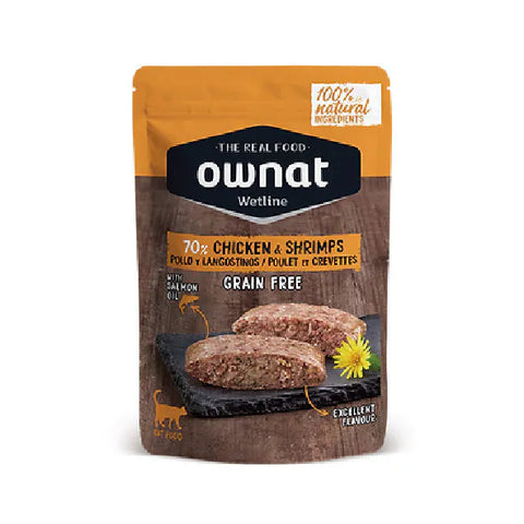 OWNAT 無穀物貓濕糧包 85g
